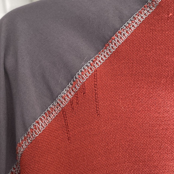 A pair of TWO LL Bean Adult Men’s L Long Sleeve Quarter Zip Pullover 1/4 - Picture 6 of 8